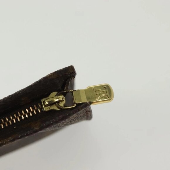 LOUIS VUITTON Monogram Bucket PM Accessory Pouch LV Auth 139377 - Picture 12 of 16